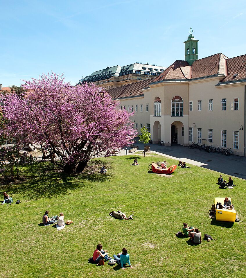 View of the University Campus Vienna